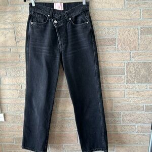 Revice Crossover Twisted Waist 90's Fit Straight Leg Jeans size 30